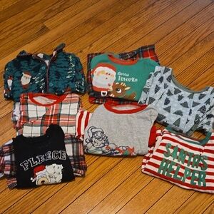Christmas Themed Kids Pajama Set